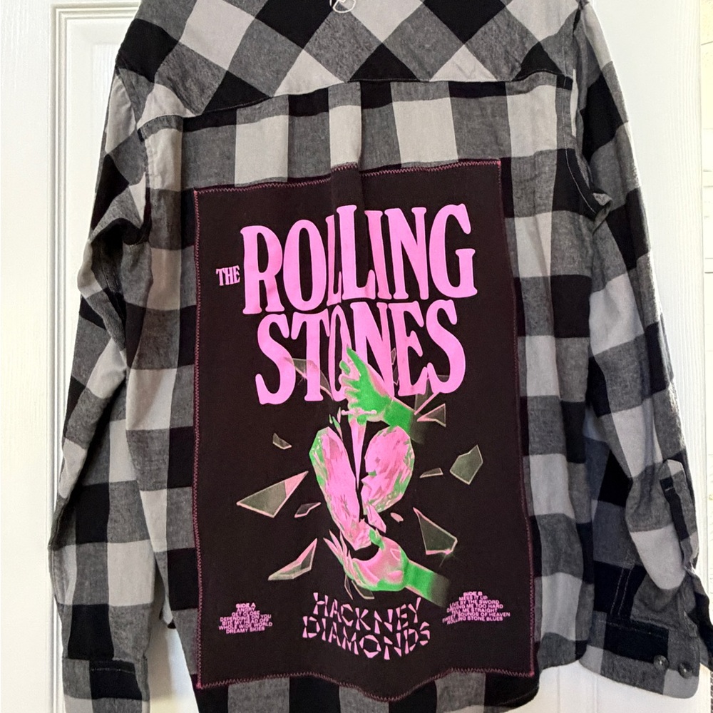 Rolling Stones Concert Flannel